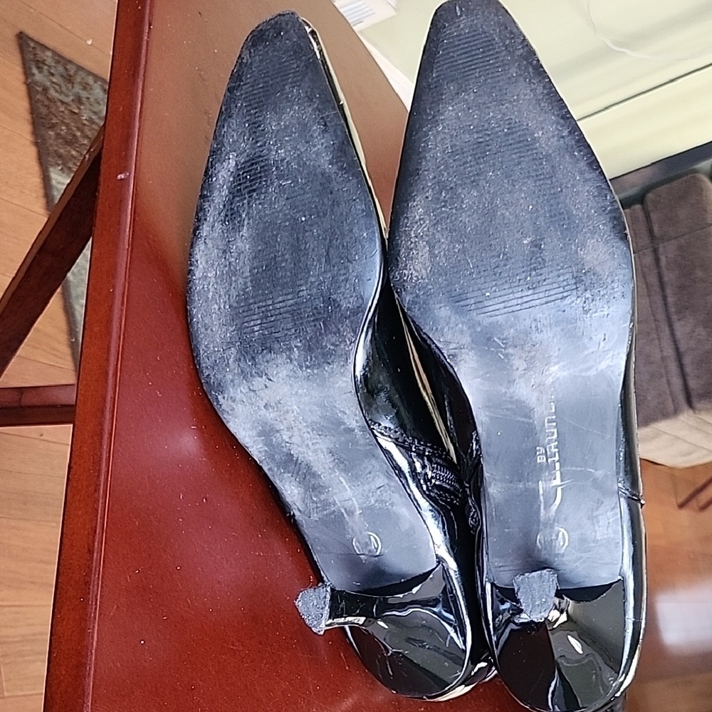 Patent Leather Boots – Size 11 – Stylish & Edgy – Gently Worn - Picture 7 of 7